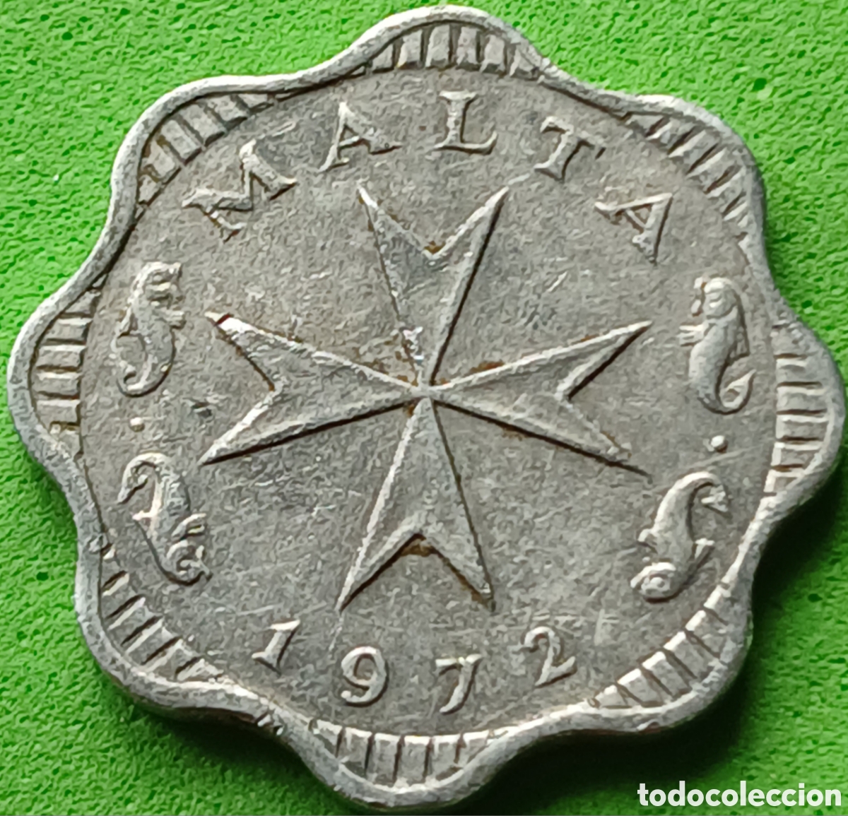 Monedas antiguas de Europa: Malta 2 mils 1972 km#5