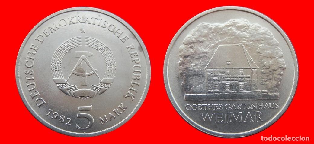 Monedas antiguas de Europa: 5 MARCOS 1982 ALEMANIA REPUBLICA DEMOCRATICA DDR-152667