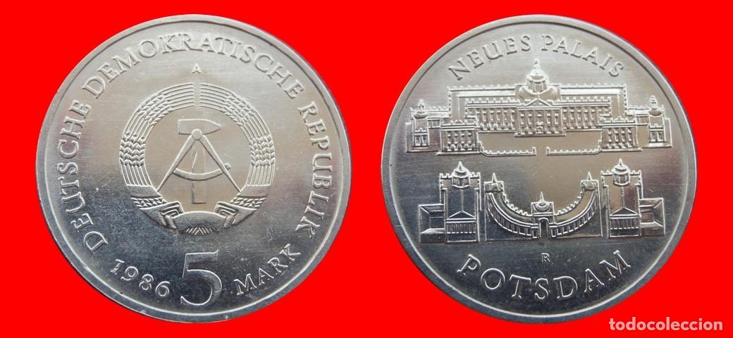 Monedas antiguas de Europa: 5 MARCOS 1986 ALEMANIA REPUBLICA DEMOCRATICA DDR-152672