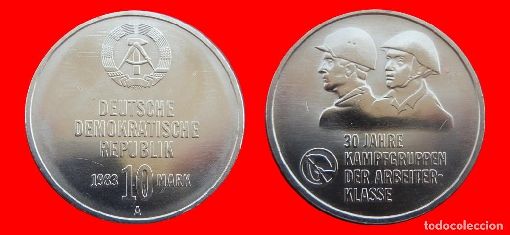 Monedas antiguas de Europa: 10 MARCOS 1983 ALEMANIA REPUBLICA DEMOCRATICA DDR-152678