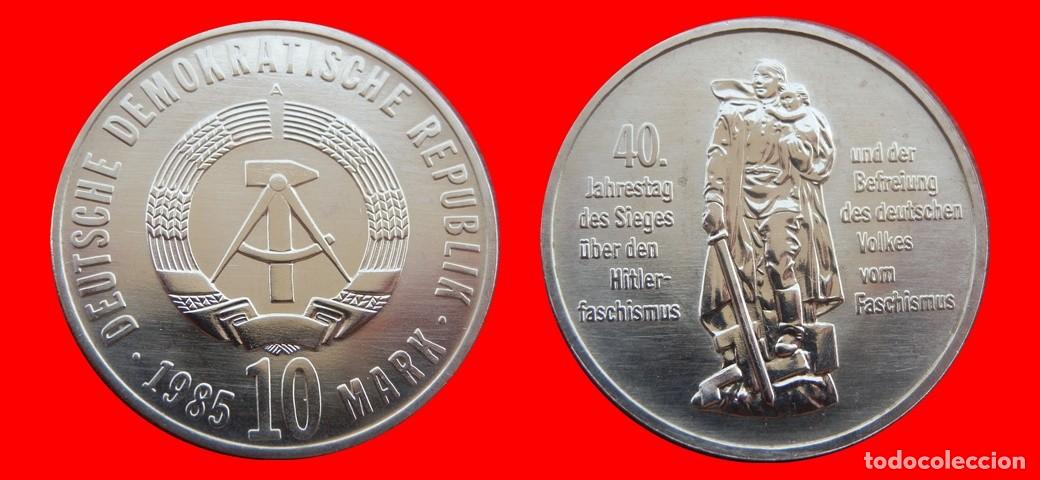 Monedas antiguas de Europa: 10 MARCOS 1985 ALEMANIA REPUBLICA DEMOCRATICA DDR-152679