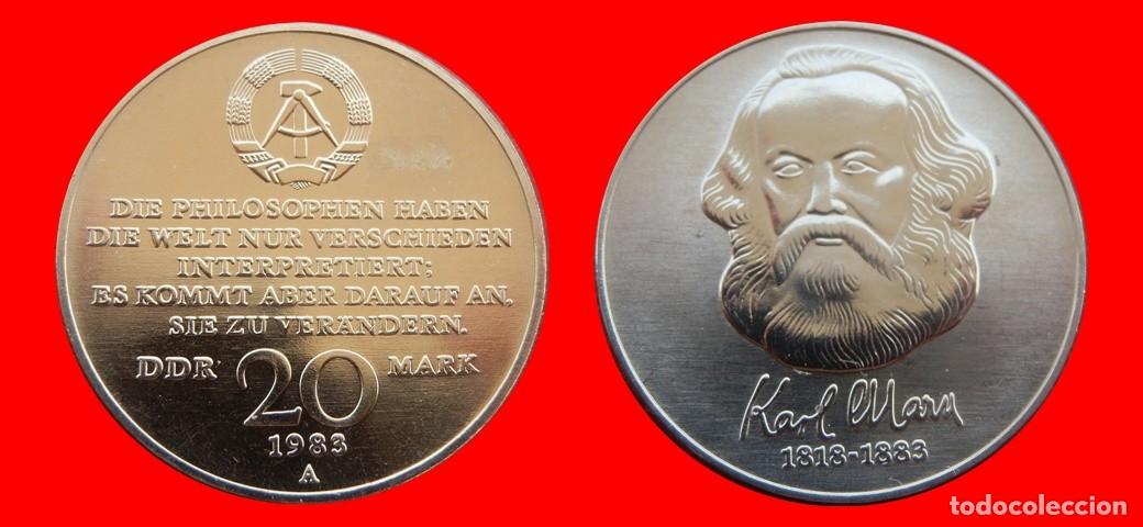 Monedas antiguas de Europa: 20 MARCOS 1983 ALEMANIA REPUBLICA DEMOCRATICA DDR-152680