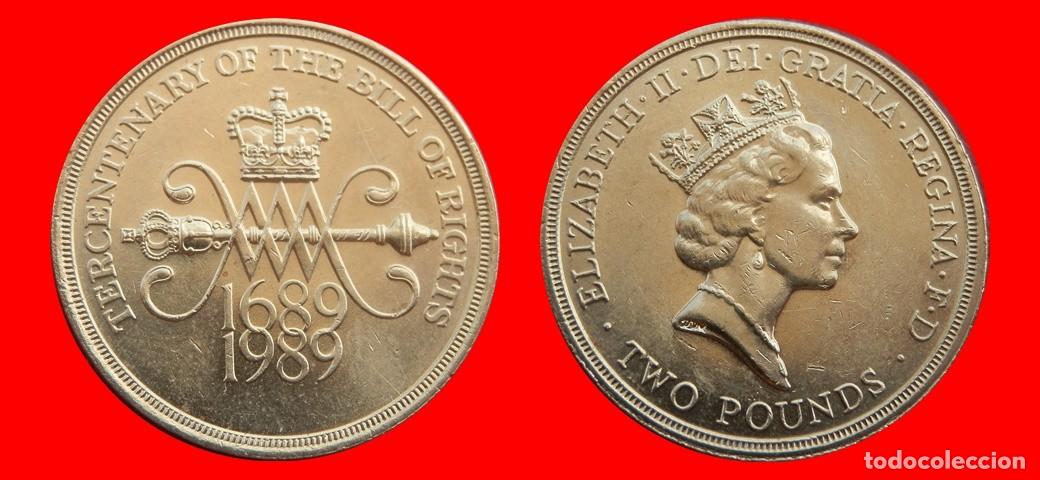 Monedas antiguas de Europa: 2 LIBRAS POUNDS 1989 INGLATERRA REINO UNIDO-152683