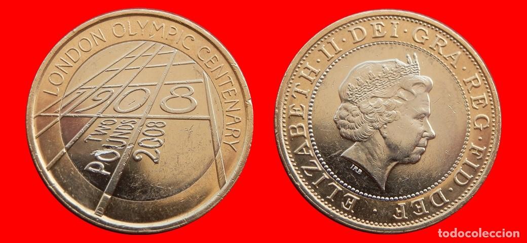 Monedas antiguas de Europa: 2 LIBRAS POUNDS 2008 INGLATERRA REINO UNIDO-152690