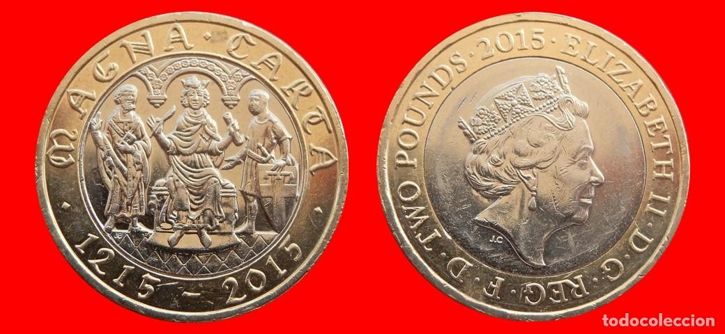 Monedas antiguas de Europa: 2 LIBRAS POUNDS 2015 INGLATERRA REINO UNIDO-152695