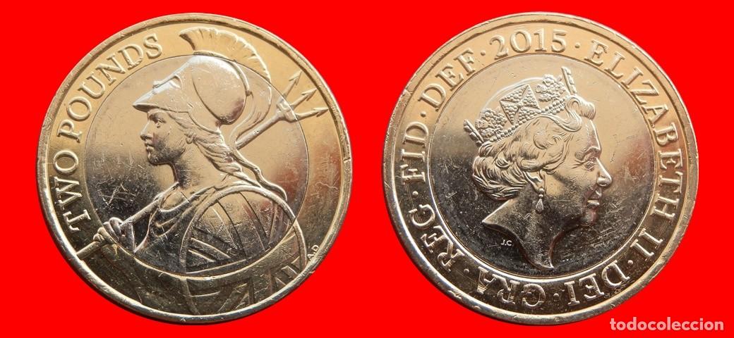 Monedas antiguas de Europa: 2 LIBRAS POUNDS 2015 INGLATERRA REINO UNIDO-152696