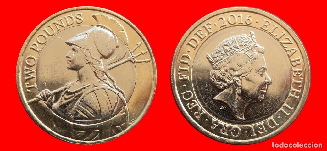 Monedas antiguas de Europa: 2 LIBRAS POUNDS 2016 INGLATERRA REINO UNIDO-152697
