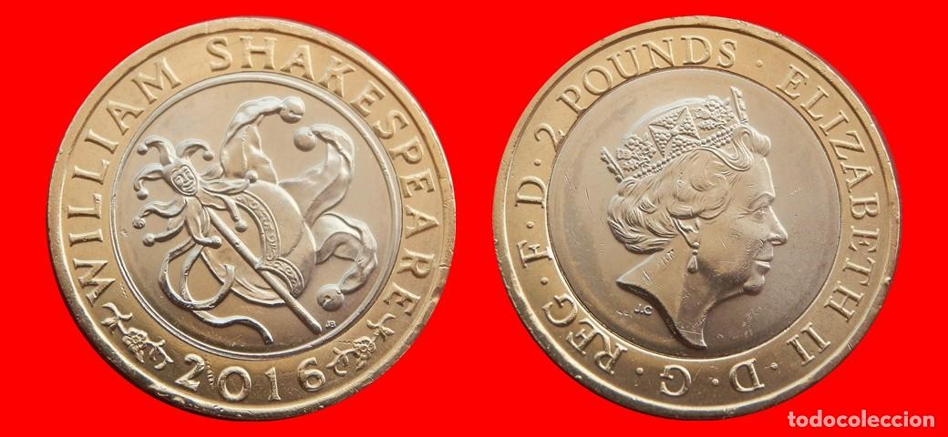 Monedas antiguas de Europa: 2 LIBRAS POUNDS 2016 INGLATERRA REINO UNIDO-152699