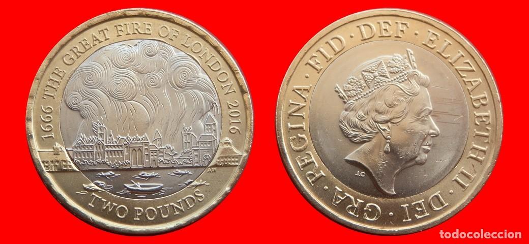 Monedas antiguas de Europa: 2 LIBRAS POUNDS 2016 INGLATERRA REINO UNIDO-152700