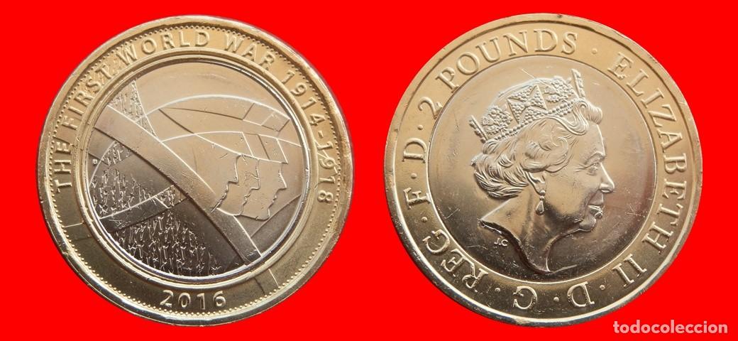 Monedas antiguas de Europa: 2 LIBRAS POUNDS 2016 INGLATERRA REINO UNIDO-152701