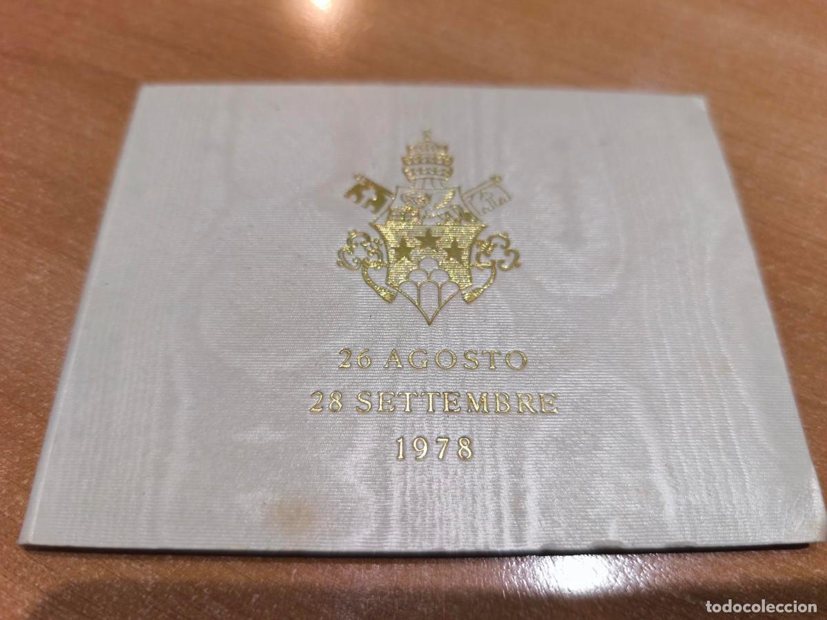 Monedas antiguas de Europa: MONEDA VATICANO 1000 LIRE PLATA 1978 PAPA JUAN PABLO I ESTUCHE
