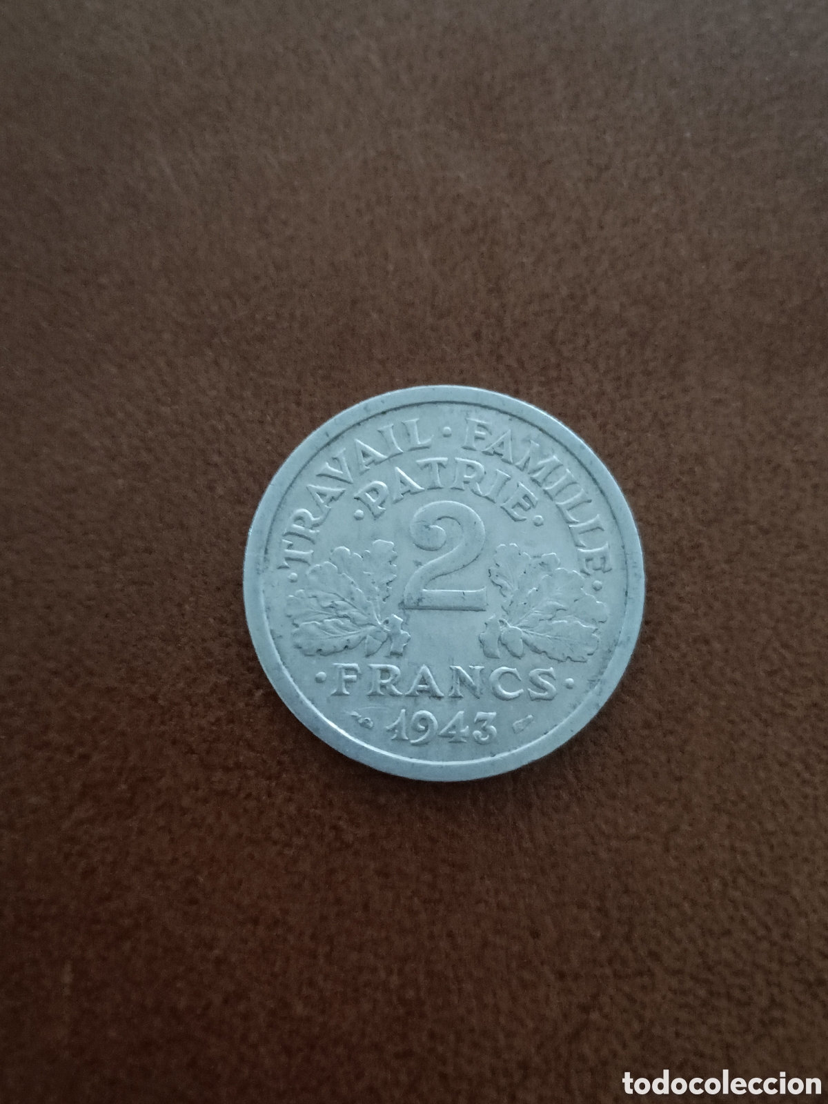 Monedas antiguas de Europa: 2 FRANCOS 1943 - FRANCIA