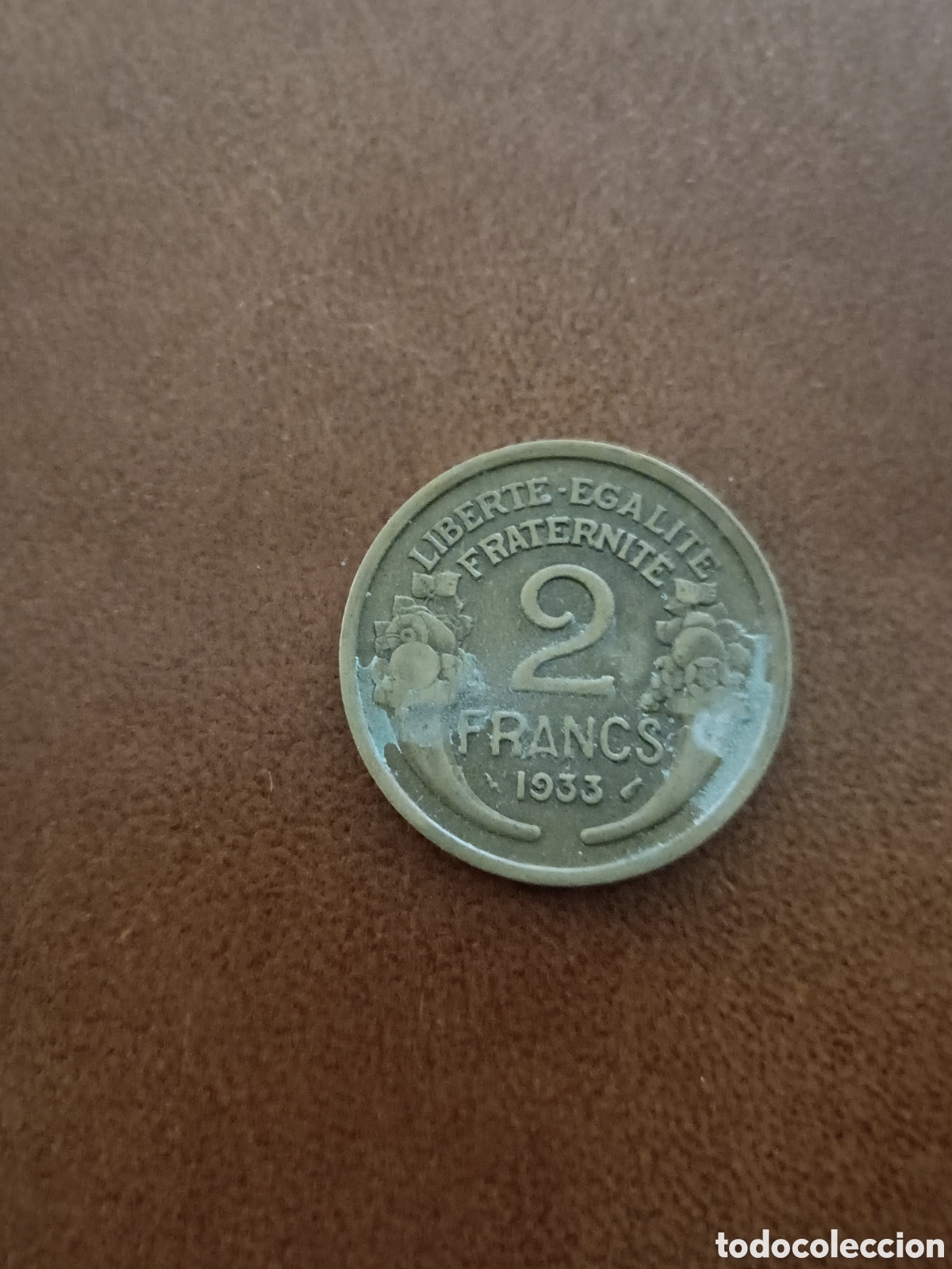 Monedas antiguas de Europa: 2 FRANCOS 1933 - FRANCIA