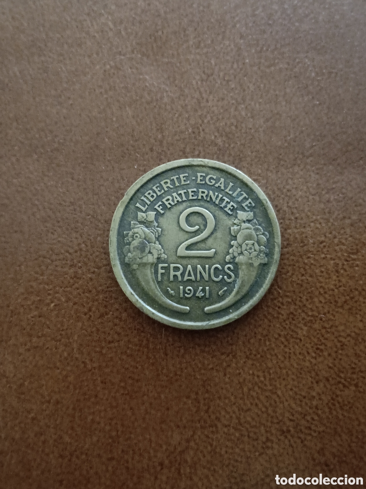 Monedas antiguas de Europa: 2 FRANCOS 1941 - FRANCIA