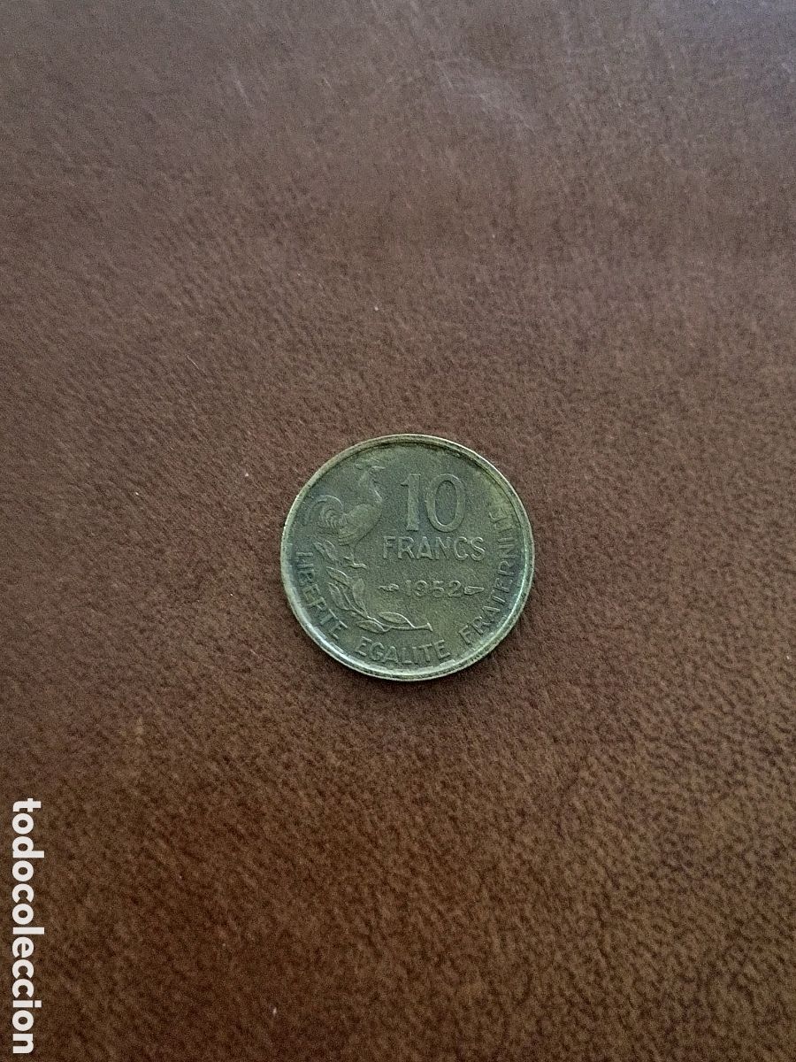 Monedas antiguas de Europa: 10 FRANCOS 1952 - FRANCIA