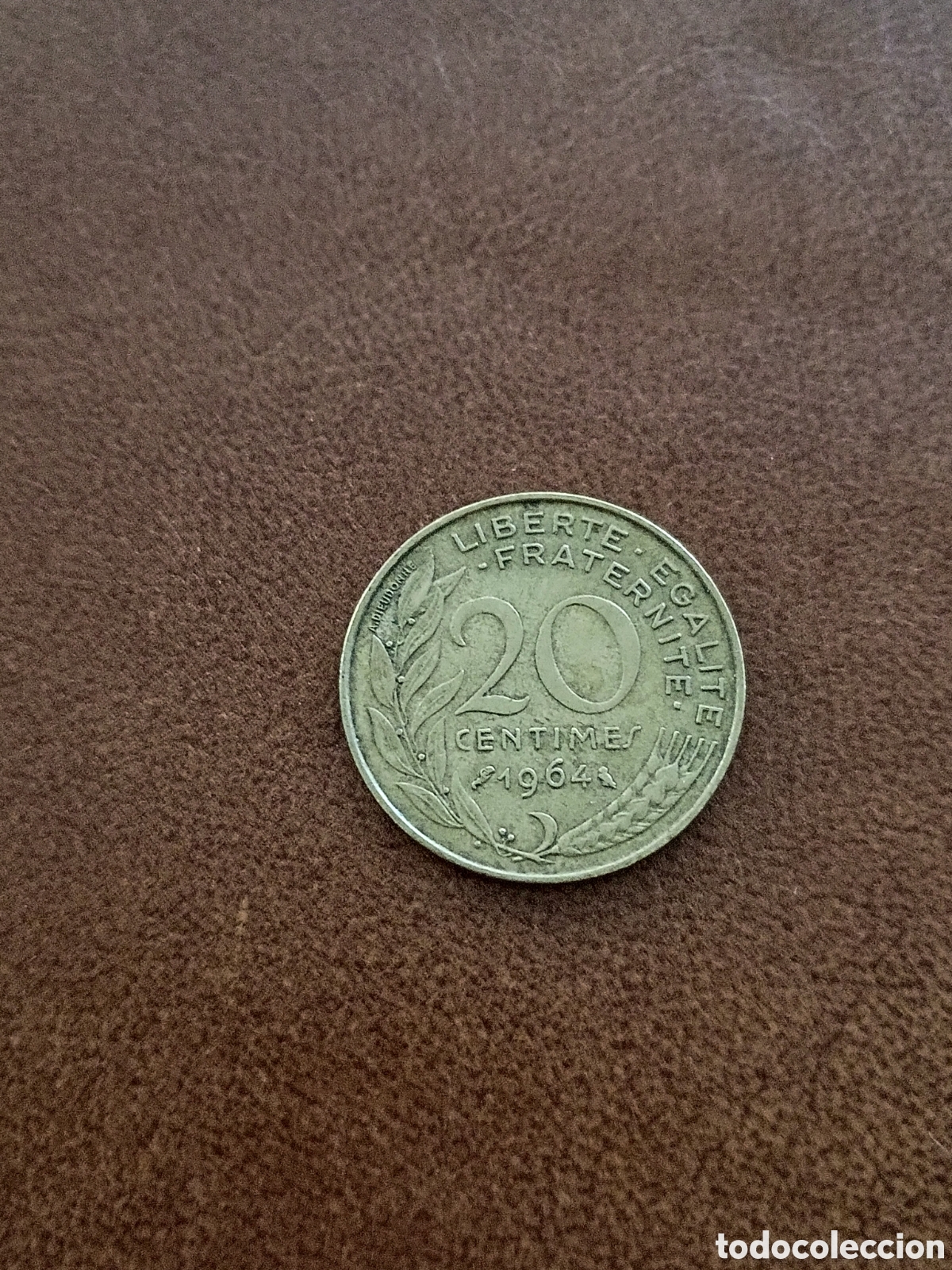 Monedas antiguas de Europa: 20 CENTIMOS 1964 - FRANCIA