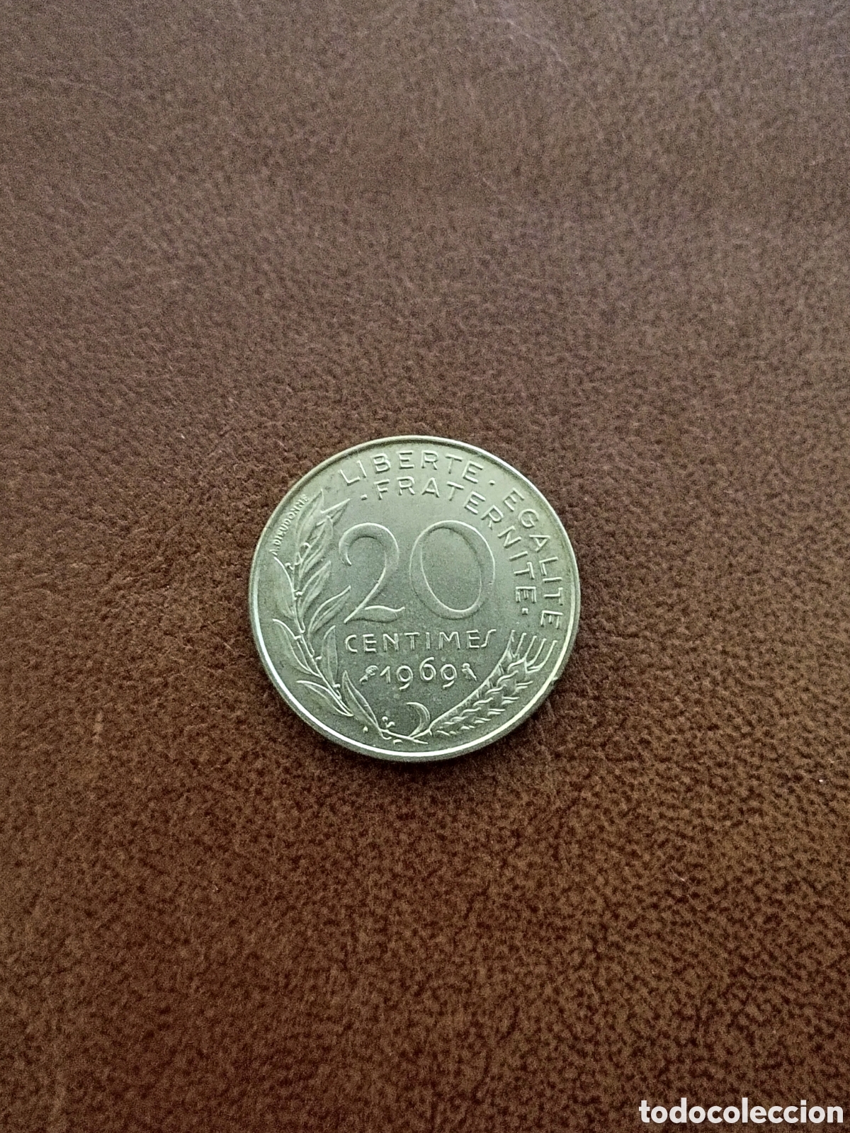 Monedas antiguas de Europa: 20 CENTIMOS 1969 - FRANCIA