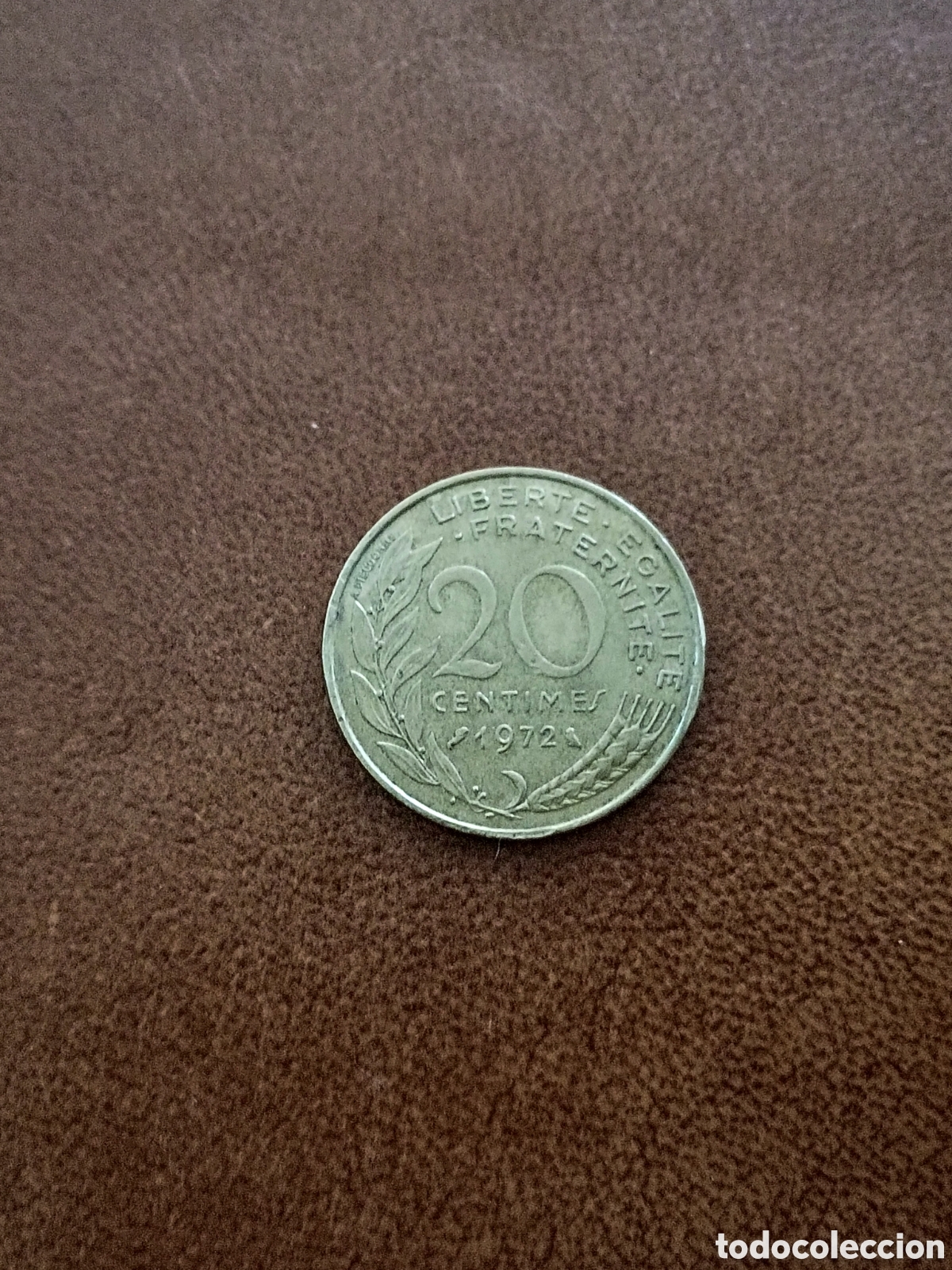 Monedas antiguas de Europa: 20 CENTIMOS 1972 - FRANCIA