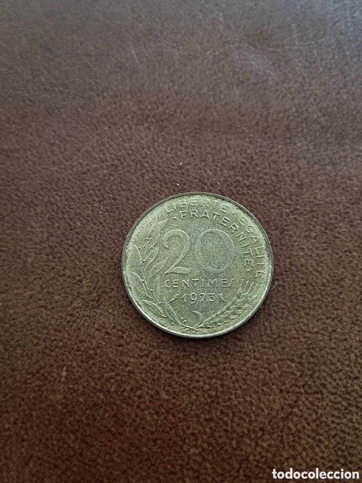 Monedas antiguas de Europa: 20 CENTIMOS 1973 - FRANCIA