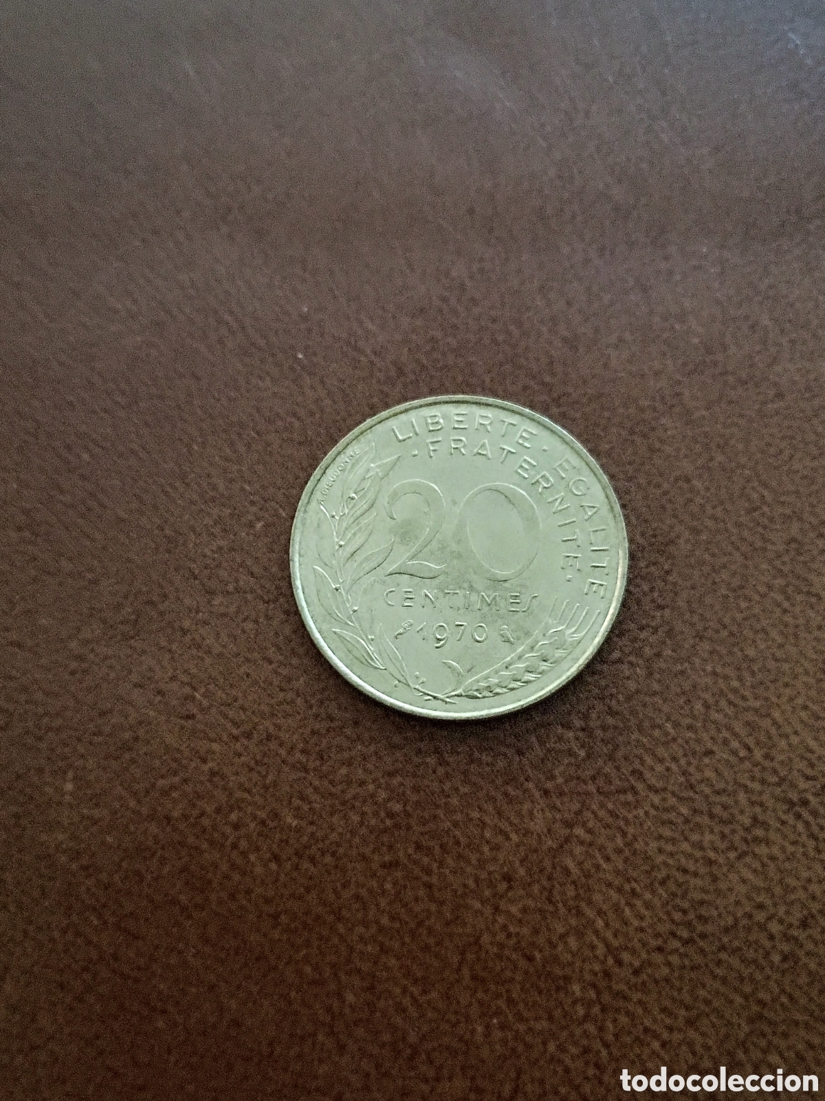 Monedas antiguas de Europa: 20 CENTIMOS 1970 - FRANCIA