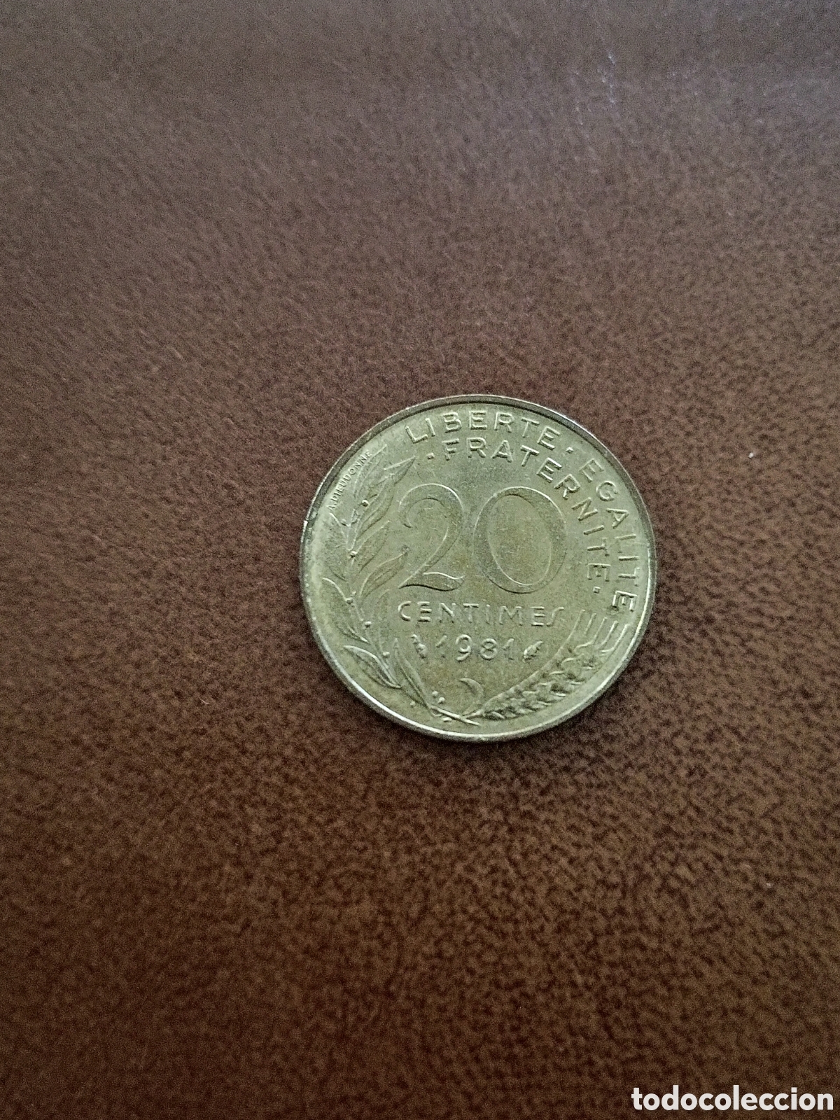 Monedas antiguas de Europa: 20 CENTIMOS 1981 - FRANCIA
