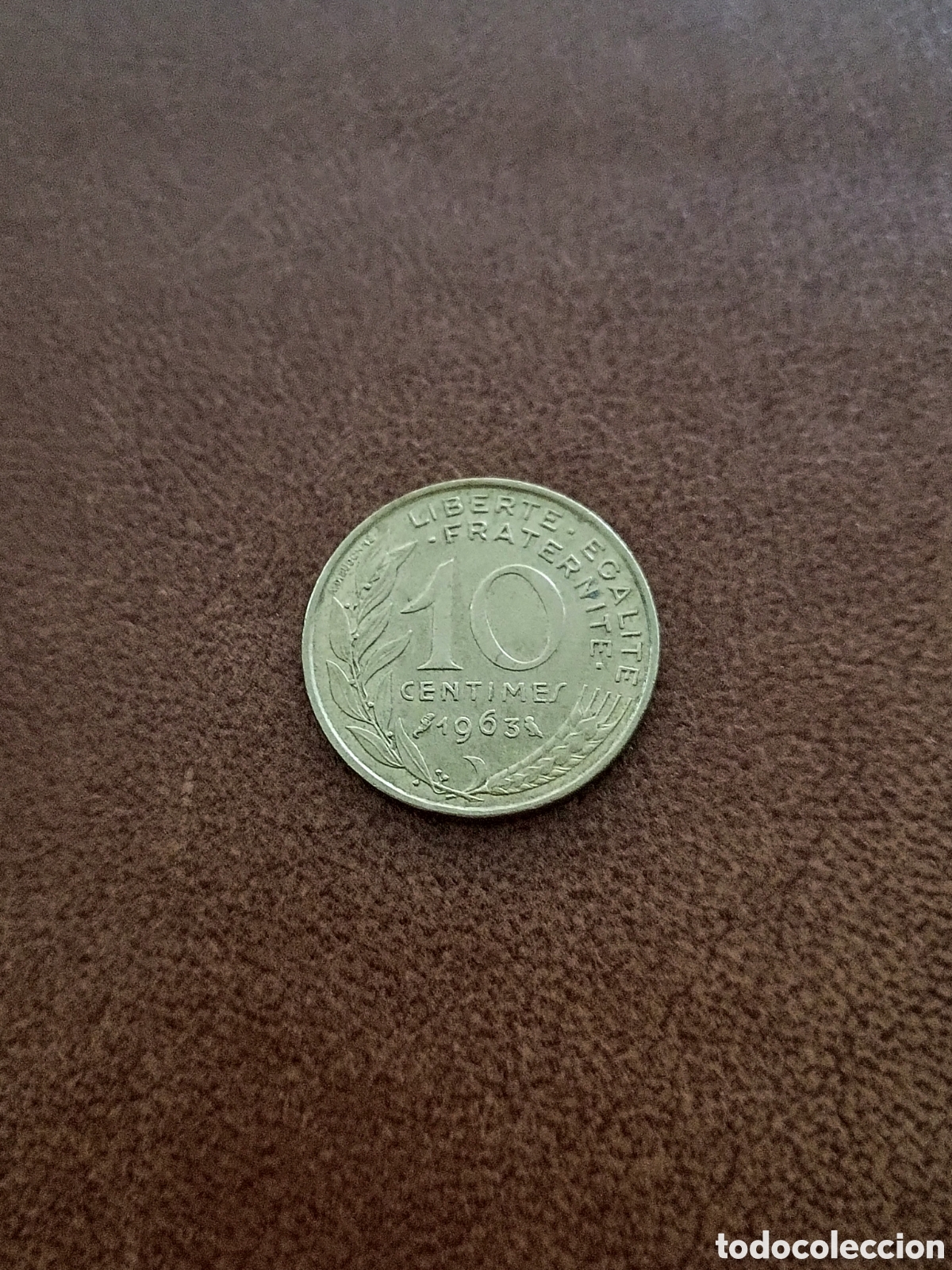 Monedas antiguas de Europa: 10 CENTIMOS 1963 - FRANCIA
