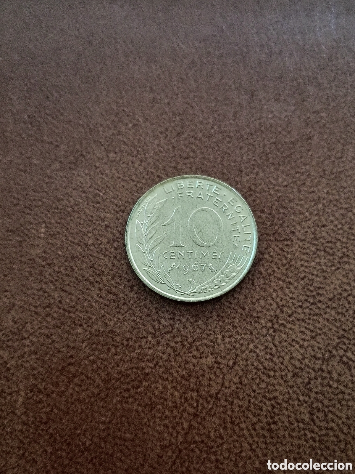 Monedas antiguas de Europa: 10 CENTIMOS 1967 - FRANCIA