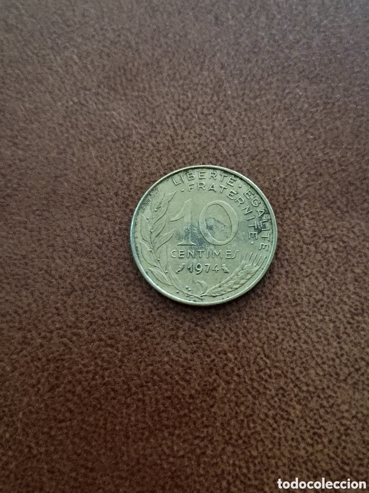 Monedas antiguas de Europa: 10 CENTIMOS 1974 - FRANCIA