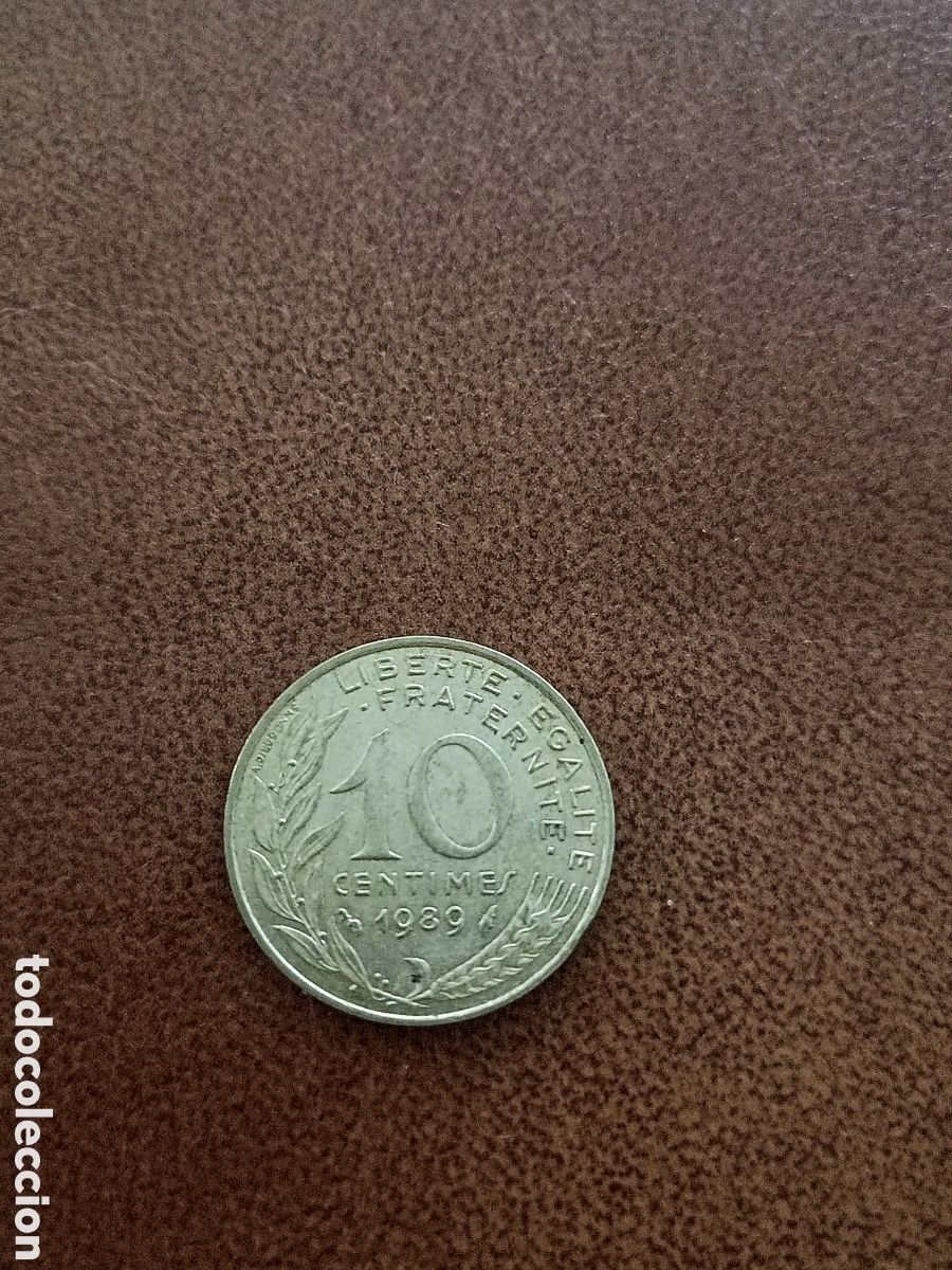 Monedas antiguas de Europa: 10 CENTIMOS 1989 - FRANCIA
