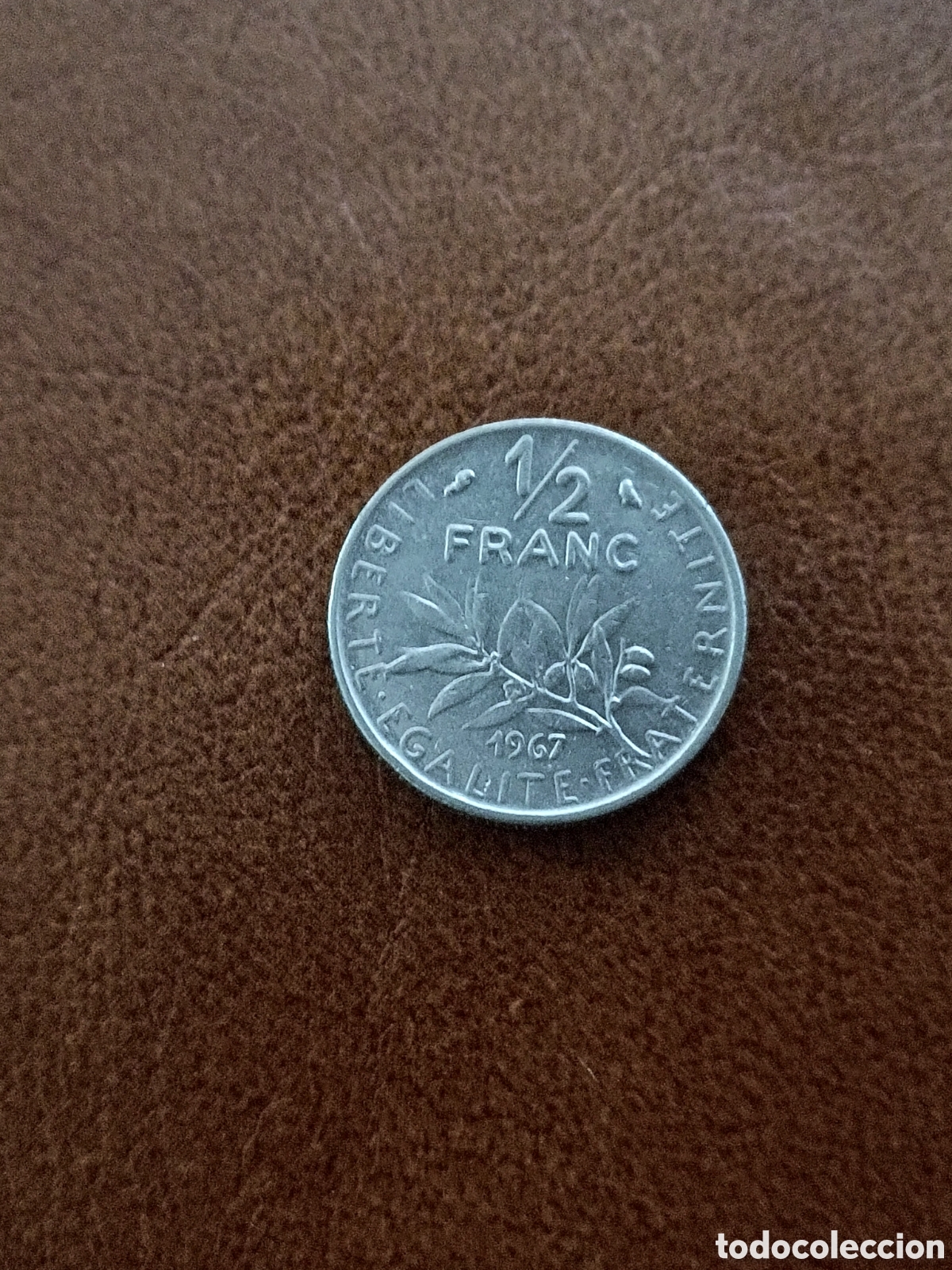 Monedas antiguas de Europa: 1/2 FRANCO 1967 - FRANCIA