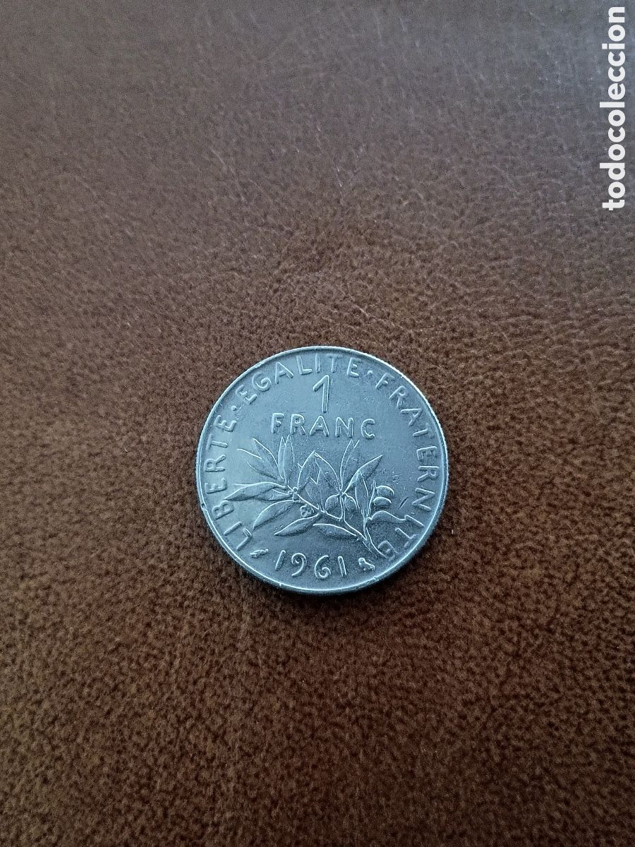 Monedas antiguas de Europa: 1 FRANCO 1961 - FRANCIA