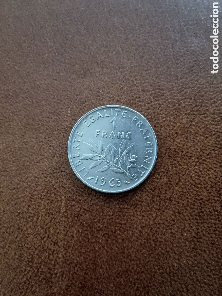 Monedas antiguas de Europa: 1 FRANCO 1965 - FRANCIA