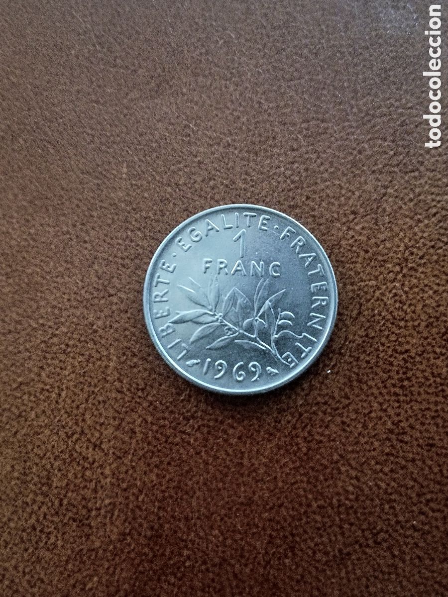 Monedas antiguas de Europa: 1 FRANCO 1969 - FRANCIA