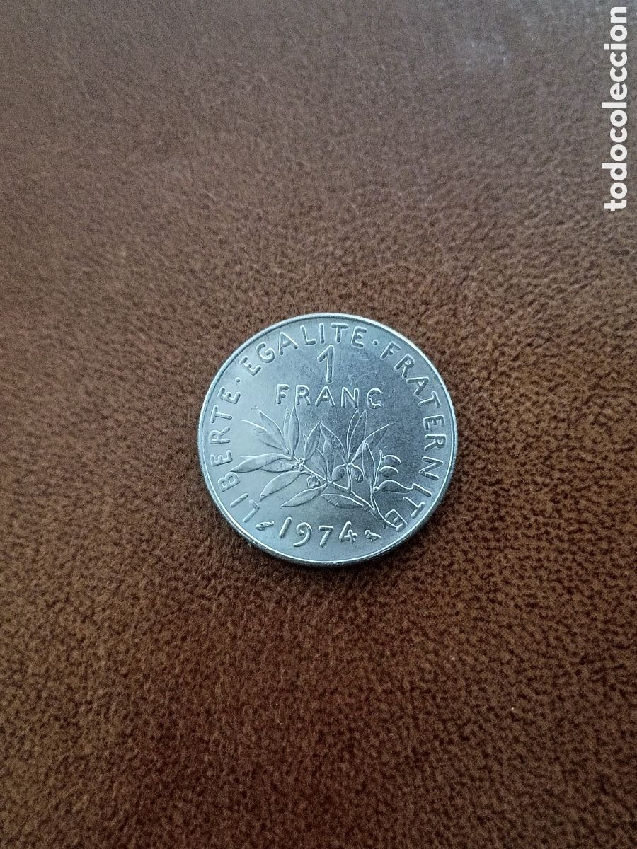 Monedas antiguas de Europa: 1 FRANCO 1974 - FRANCIA
