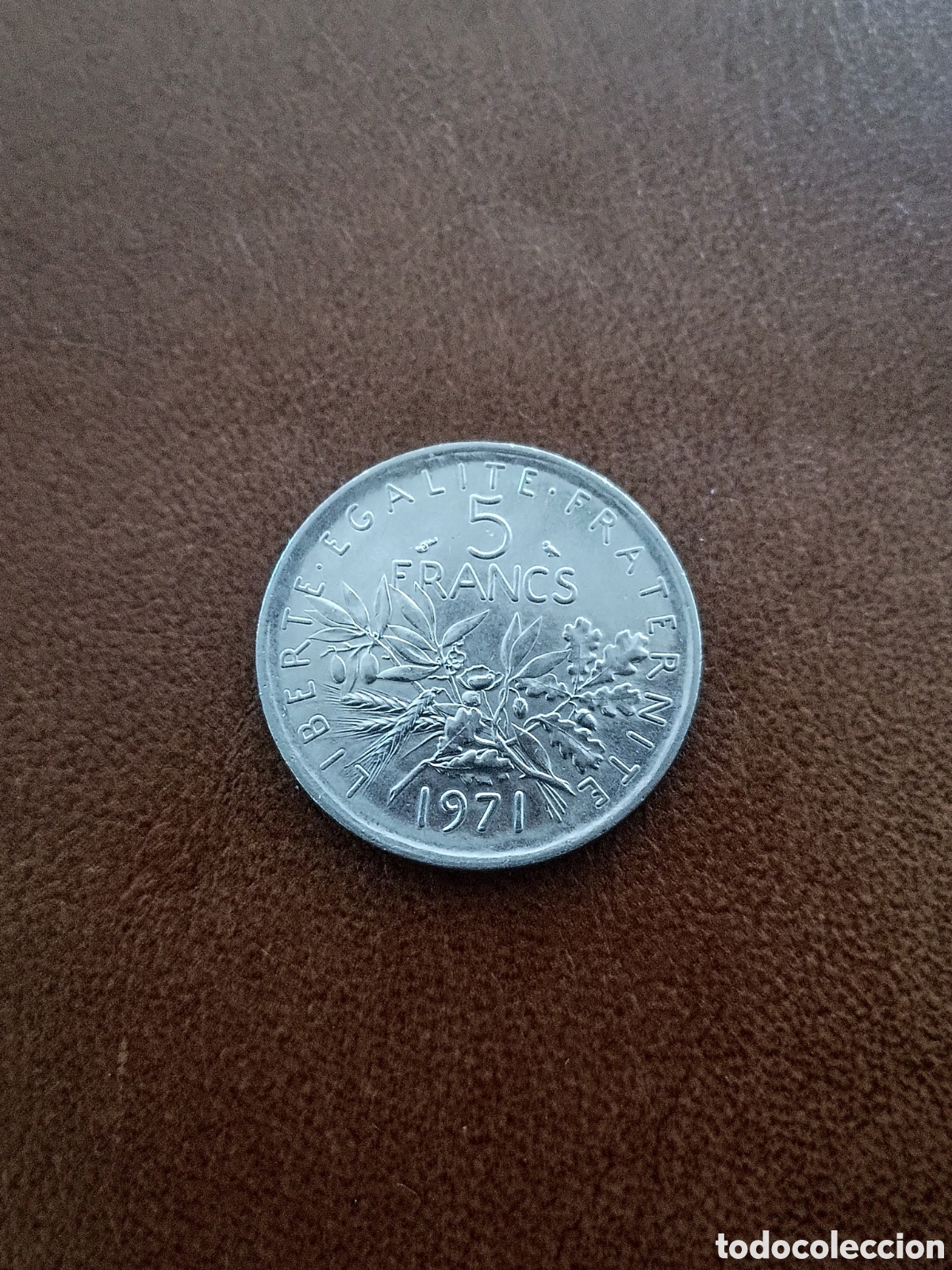 Monedas antiguas de Europa: 5 FRANCOS 1971 - FRANCIA