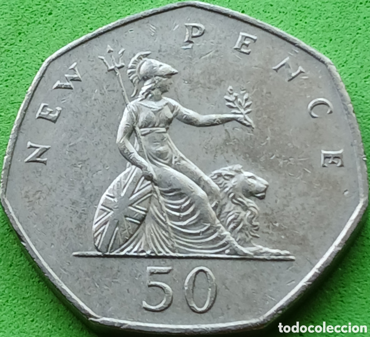 Monedas antiguas de Europa: Reino Unido fifty pence 1979 km#913