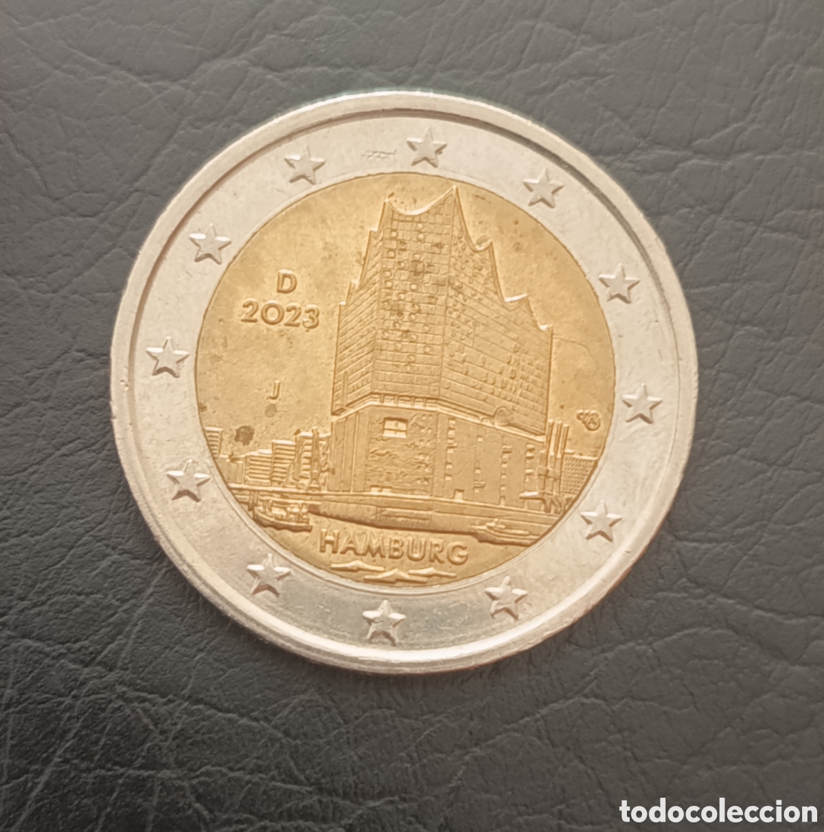 Monedas antiguas de Europa: Moneda 2 Euros Filarm&oacute;nica de Elba 2023 Hamburgo Alemania