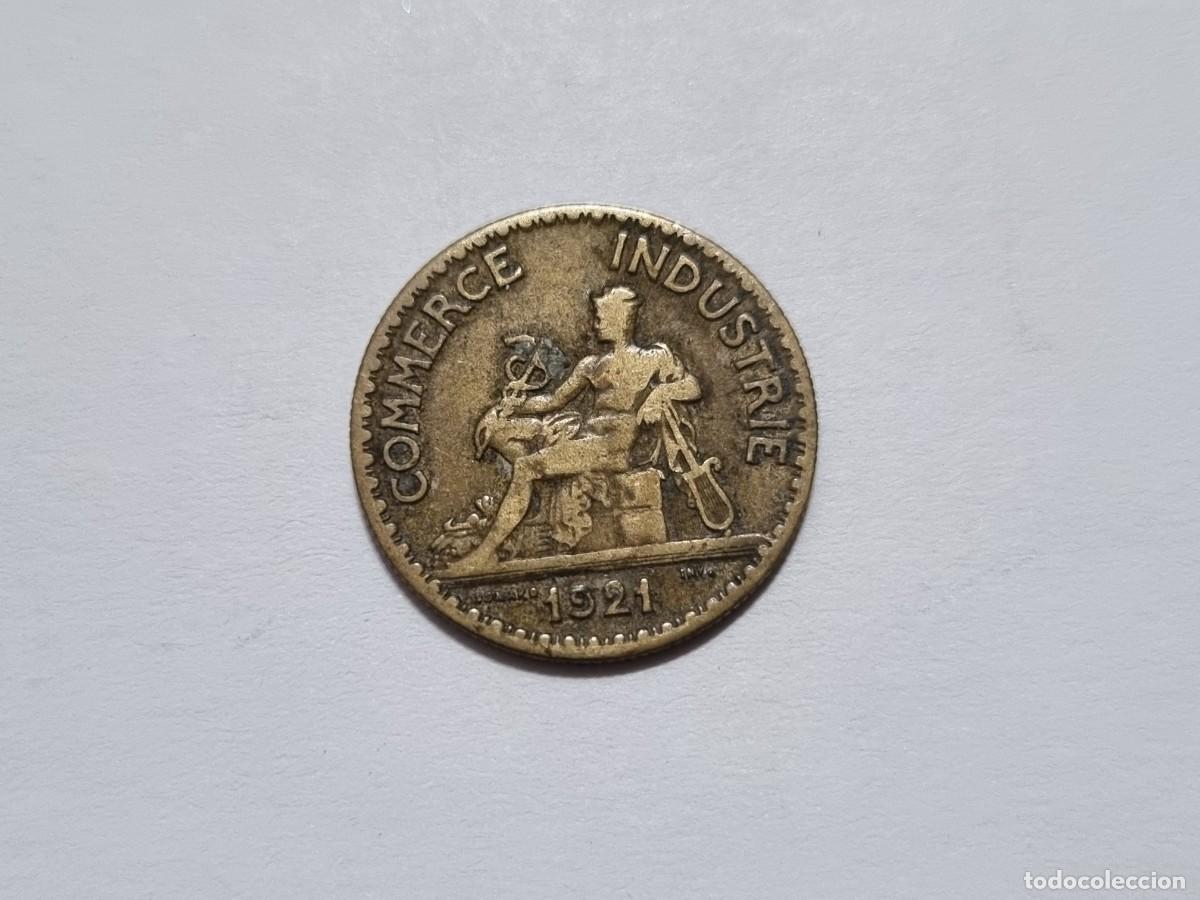 Monedas antiguas de Europa: Antigua Moneda Francesa Francia 50 Centimos 1921 Coleccionista