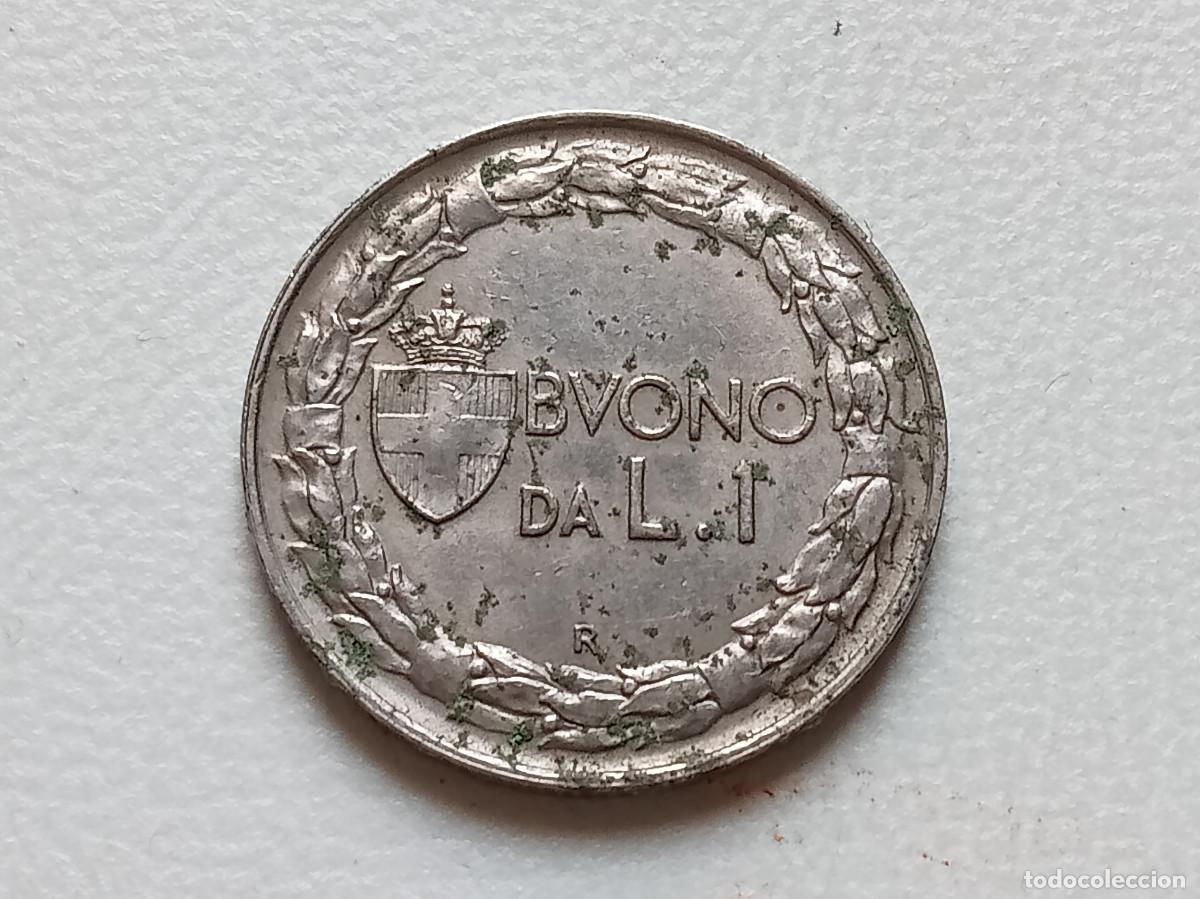 Moedas antigas da Europa: ITALIA BVONO DA 1 LIRA 1922 KM#62