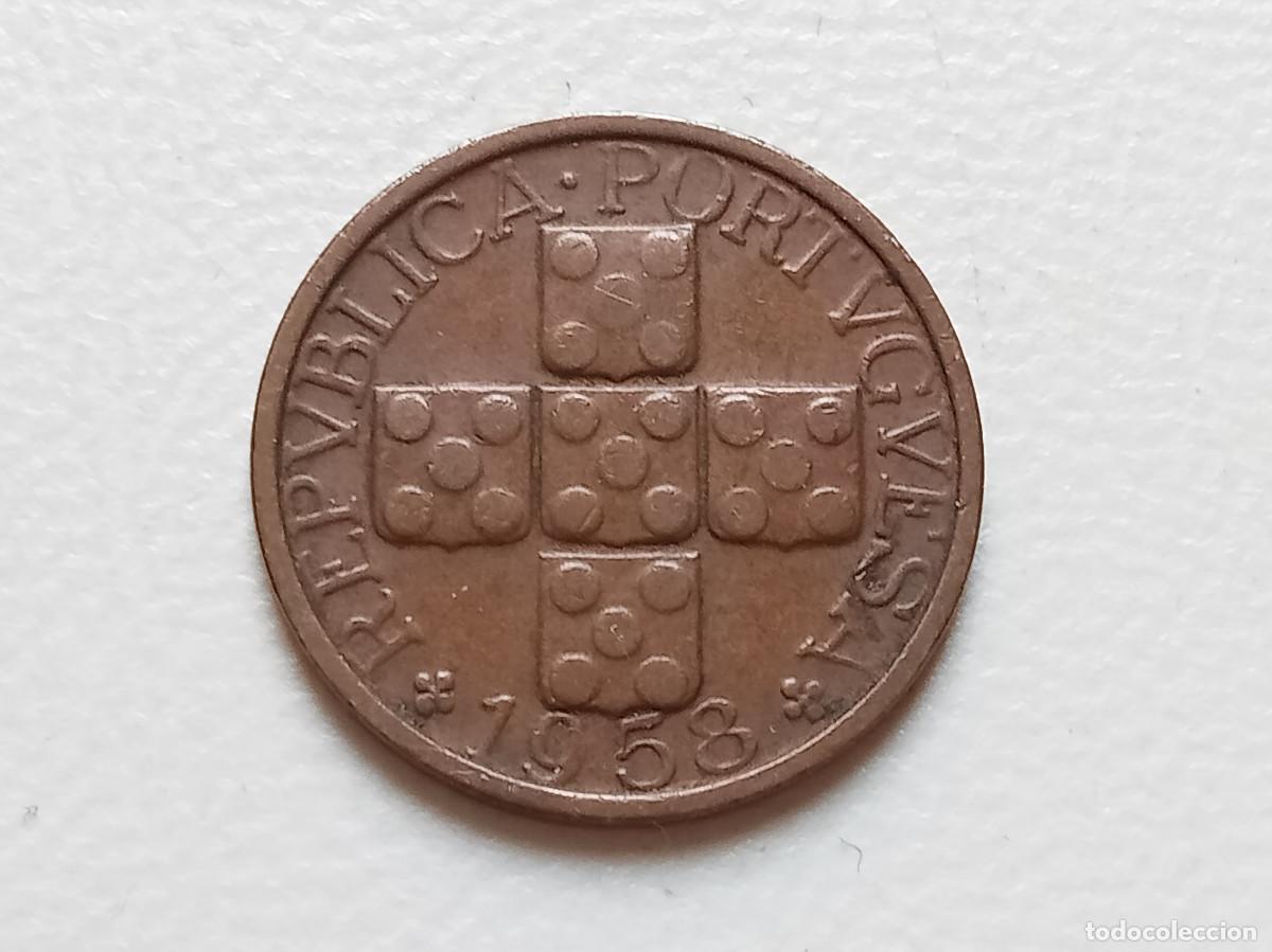 Monedas antiguas de Europa: PORTUGAL XX CENTAVOS 1958 KM584