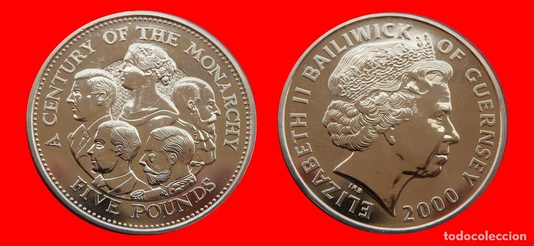 Monedas antiguas de Europa: 5 LIBRAS POUNDS 2000 SIN CIRCULAR GUERNESEY-9240SC