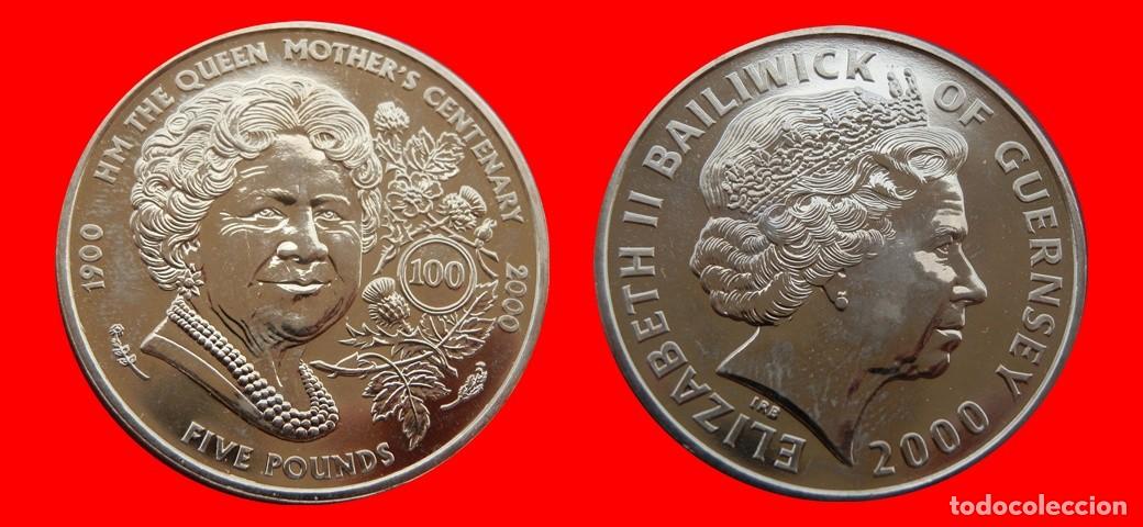 Monedas antiguas de Europa: 5 LIBRAS POUNDS 2000 SIN CIRCULAR GUERNESEY-9241SC