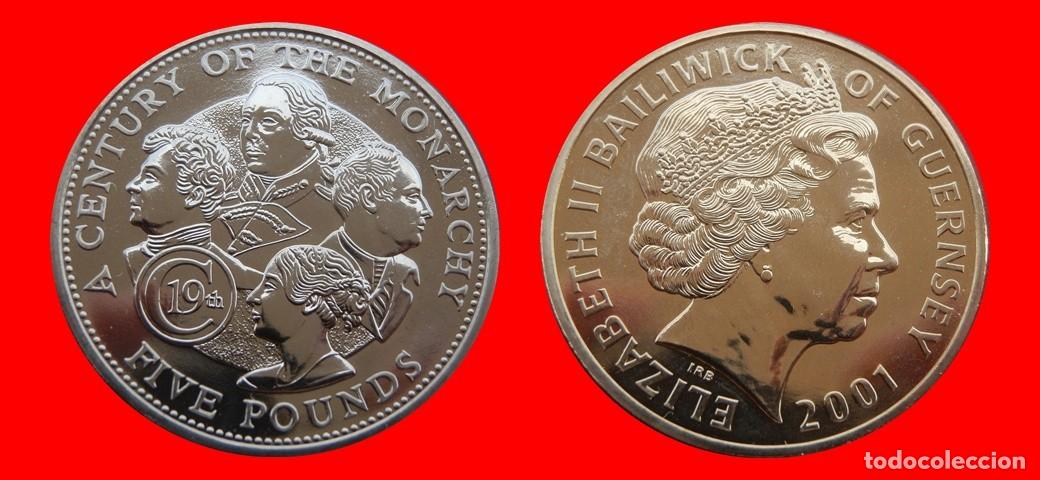 Monedas antiguas de Europa: 5 LIBRAS POUNDS 2001 SIN CIRCULAR GUERNESEY-9242SC
