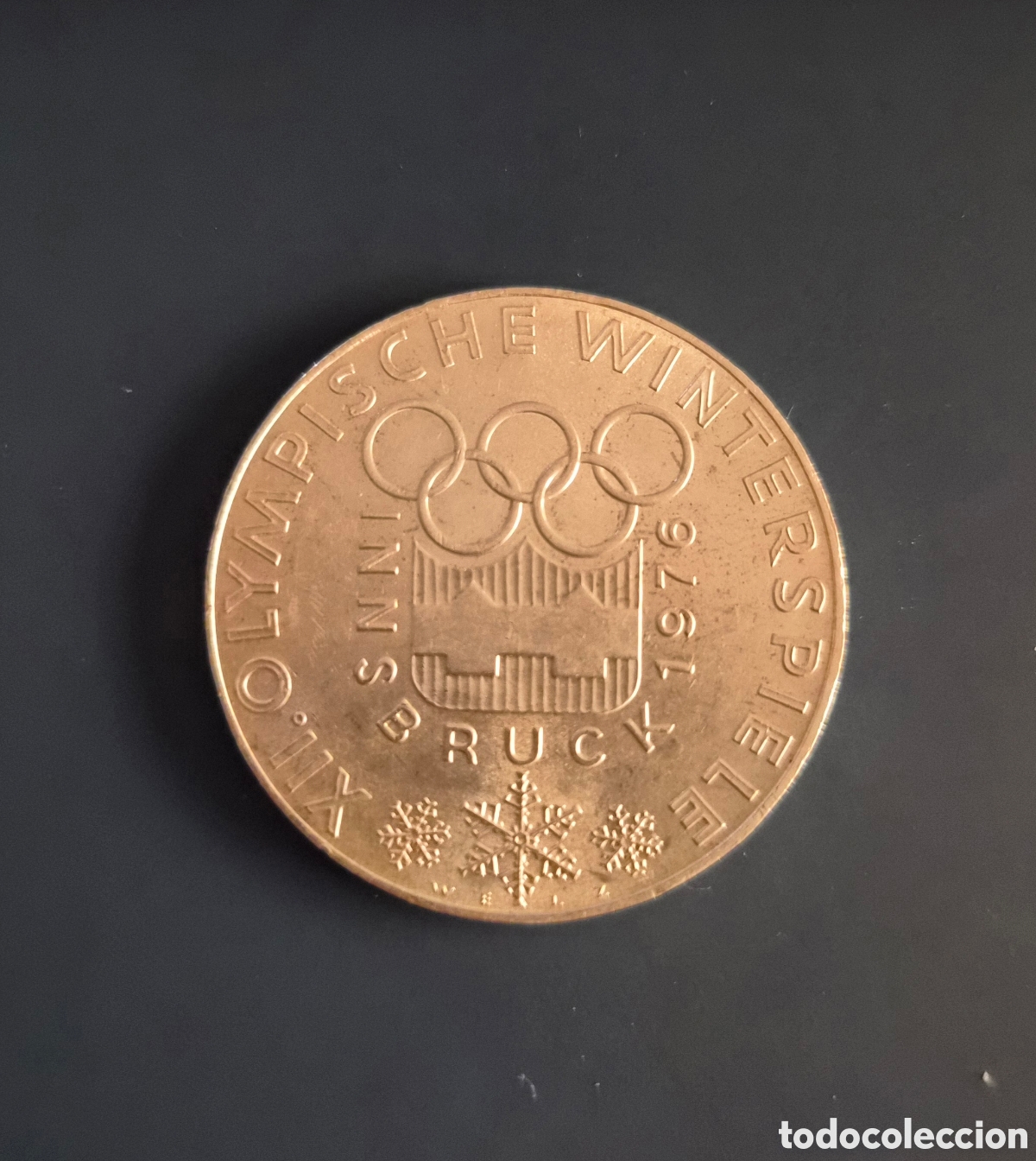 Monedas antiguas de Europa: Moneda Austria Plata a&ntilde;o 1976 Juegos olimpicos de invierno