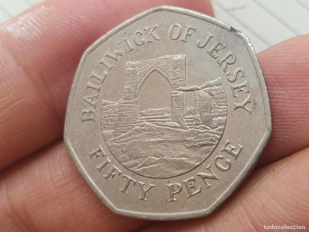 Monedas antiguas de Europa: 50 PENIQUES PENCE 2009 JERSEY