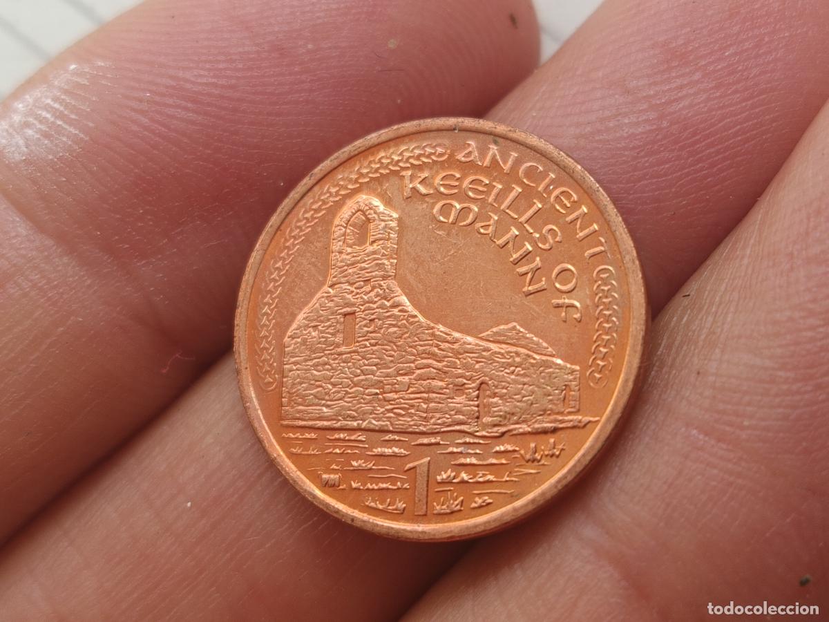 Monedas antiguas de Europa: Isla de Man - 1 Penny - 2002
