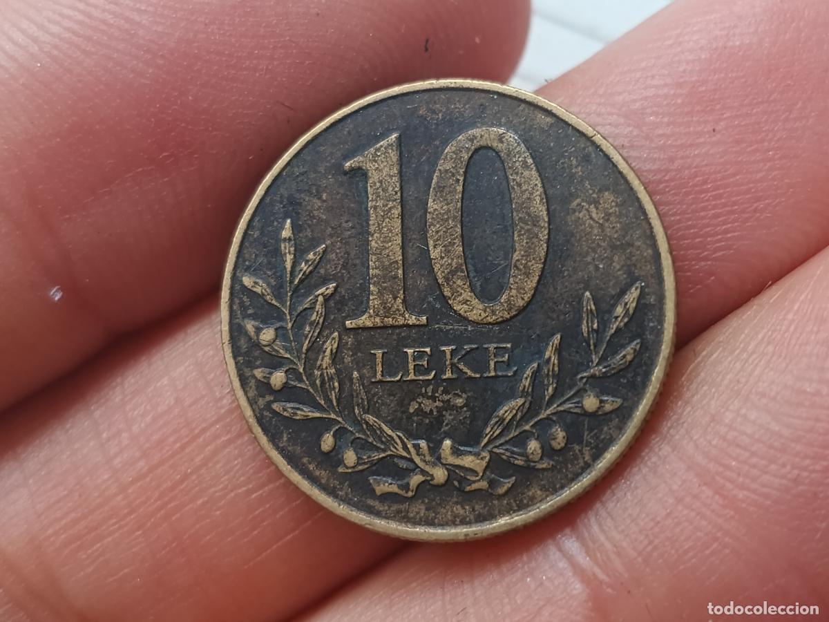 Monedas antiguas de Europa: 10 leke de Albania. A&ntilde;o 2000