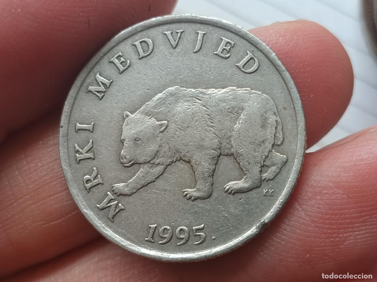 Monedas antiguas de Europa: CROACIA 5 KUNAS DE 1995