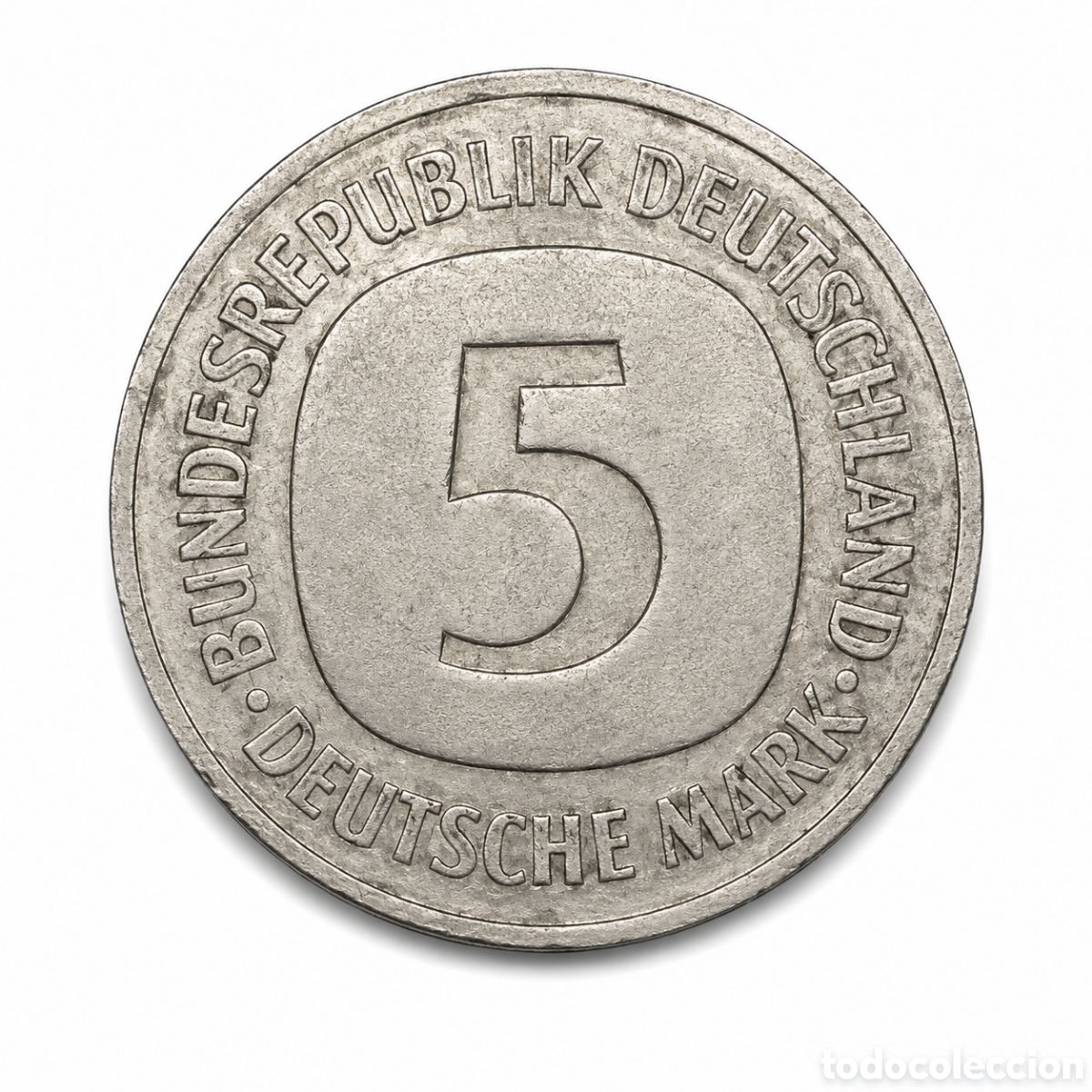 Monedas antiguas de Europa: Moneda 5 Deutsche Mark Alemania Federal &ndash; Original &ndash; Colecci&oacute;n