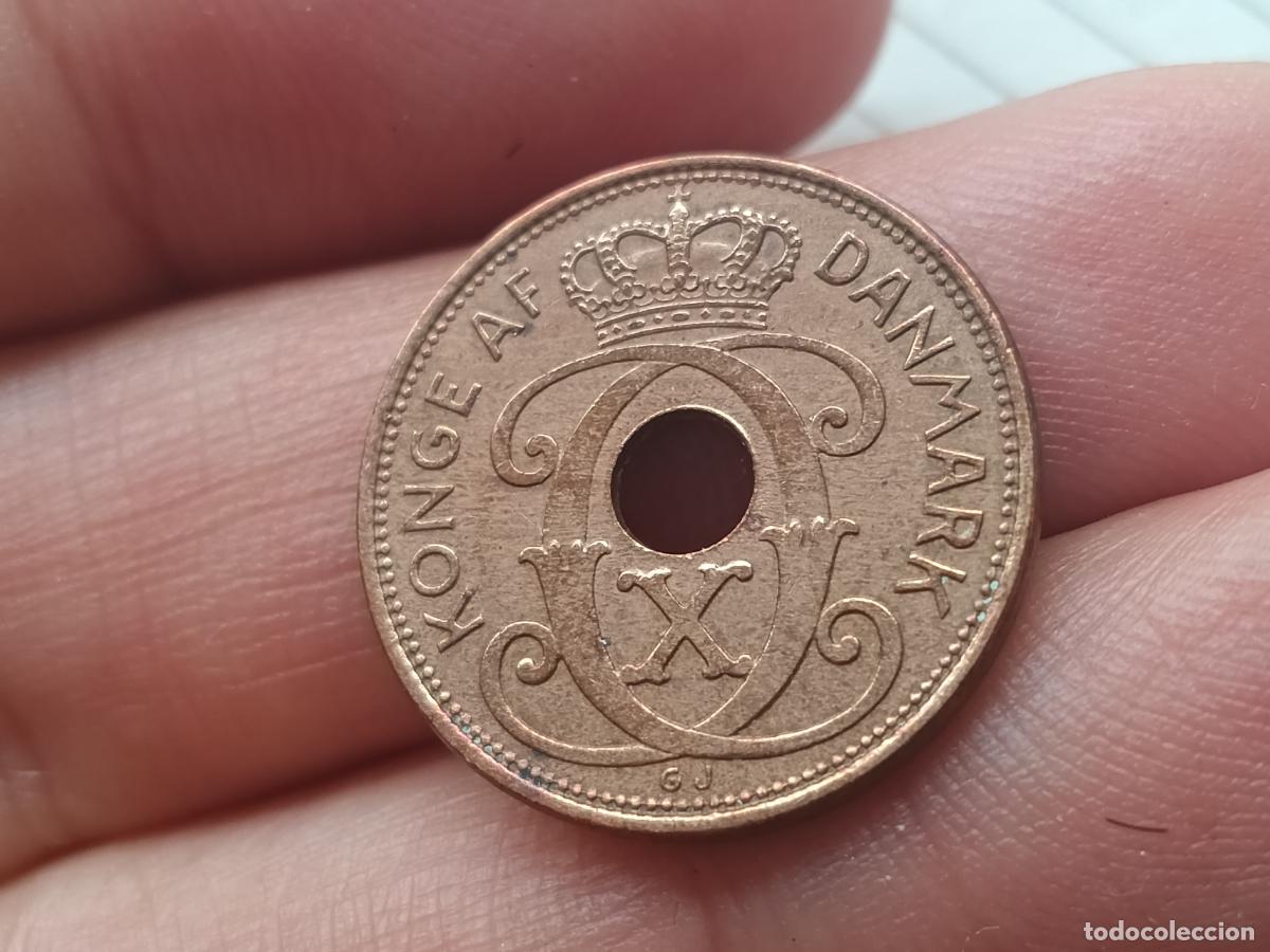 Monedas antiguas de Europa: 2 ORE, DINAMARCA. CHRISTIAN X, 1937
